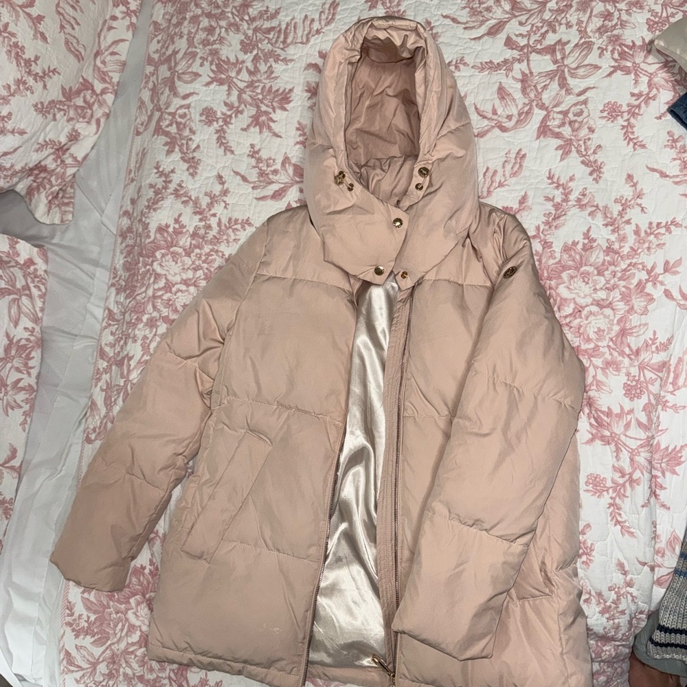 Calvin Klein Blush Puffer Jacket